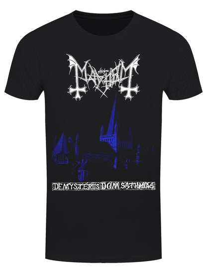 Mayhem De Mysteriis Dom Sathanas Men's Black T-Shirt