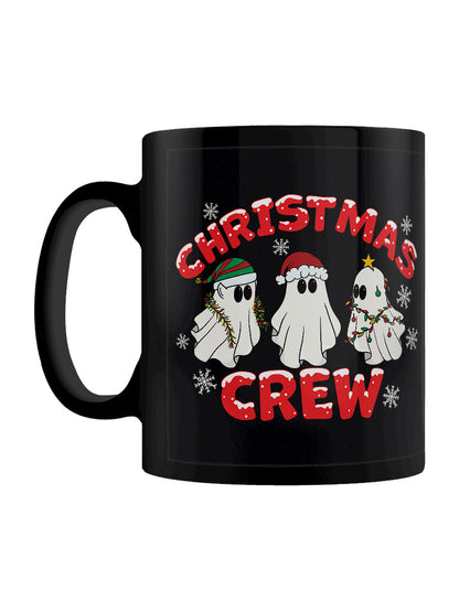 Ghosts Christmas Crew Black Mug