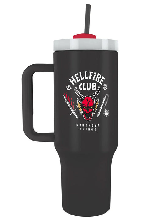 Stranger Things Hellfire Club Black 40oz Tumbler