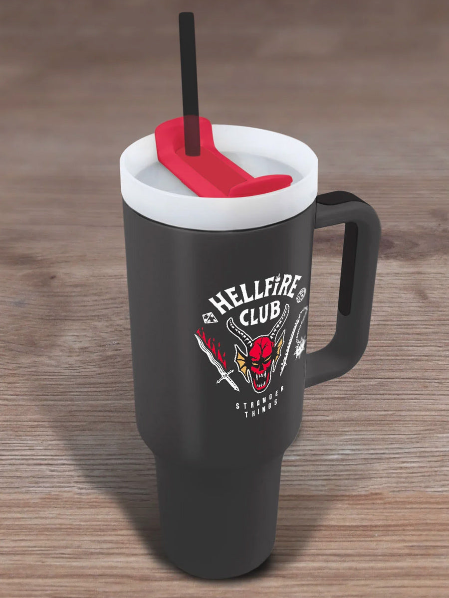 Stranger Things Hellfire Club Black 40oz Tumbler