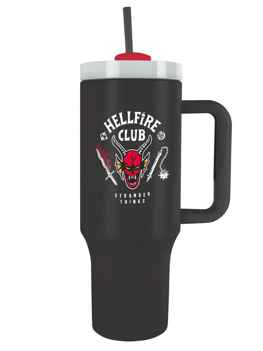 Stranger Things Hellfire Club Black 40oz Tumbler