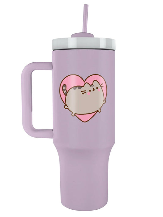 Pusheen Heart 40oz Tumbler