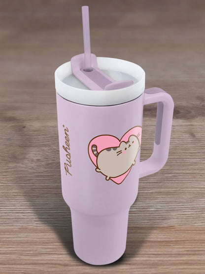 Pusheen Heart 40oz Tumbler