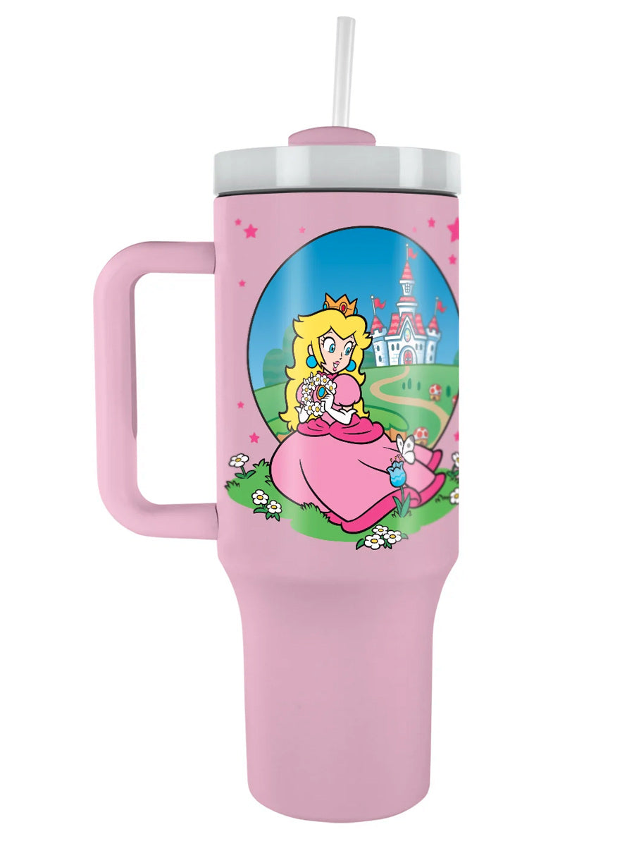 Super Mario Peaches 40oz Tumbler