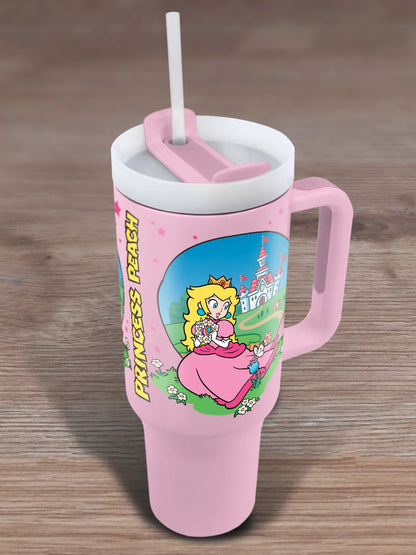 Super Mario Peaches 40oz Tumbler