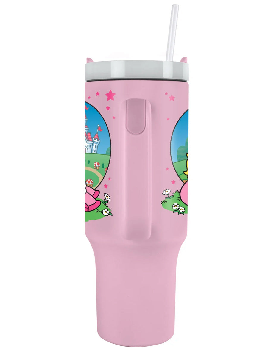 Super Mario Peaches 40oz Tumbler