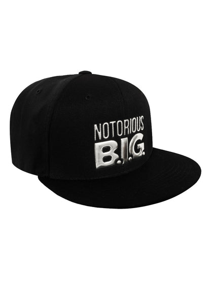 Biggie Smalls Logo (Sonic Silver) Snapback Cap