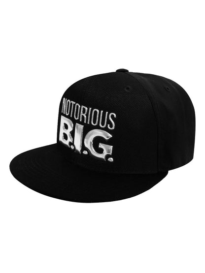 Biggie Smalls Logo (Sonic Silver) Snapback Cap