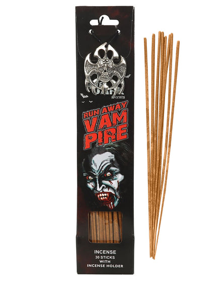 After Dark Run Away Vampire Incense Sticks with Holder