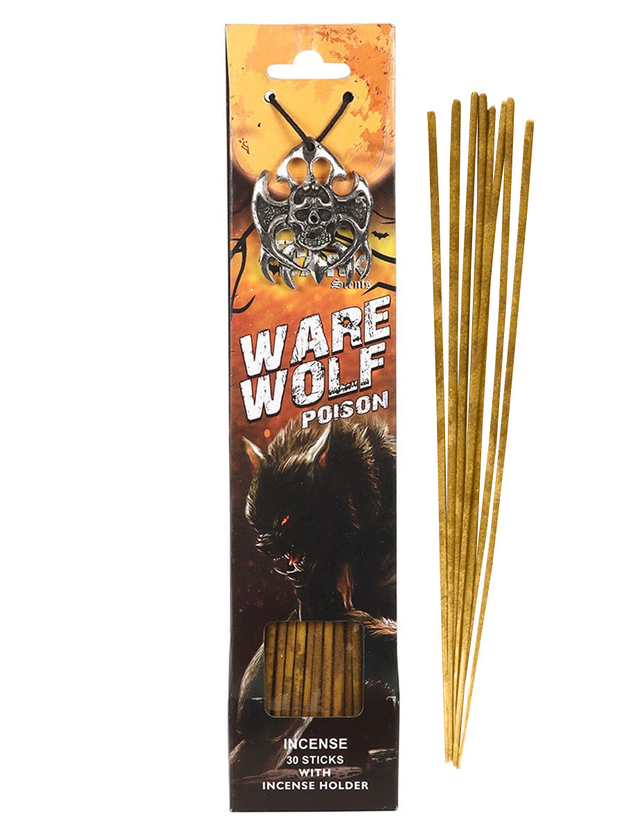 After Dark Werewolf Poison Incense Sticks with Holder