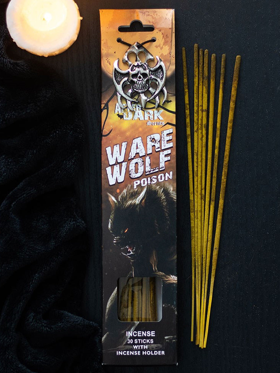 After Dark Werewolf Poison Incense Sticks with Holder