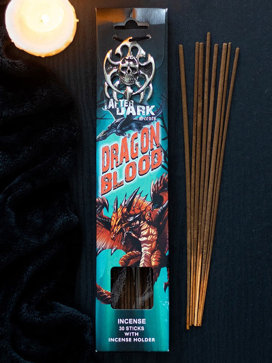 After Dark Dragon Blood Incense Sticks with Holder