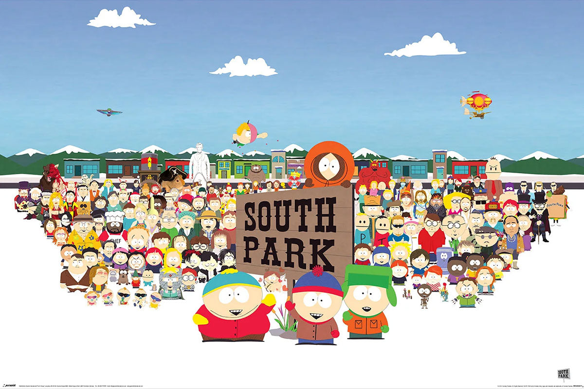 South Park Characters Maxi Poster