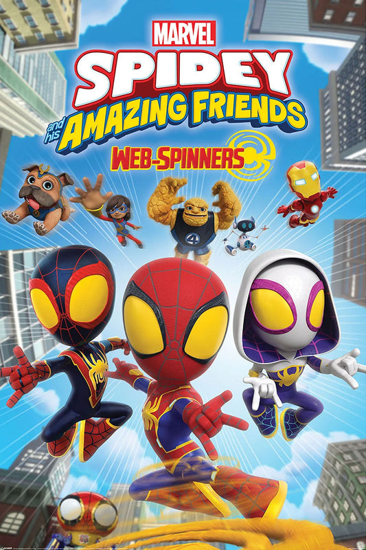 Spidey Amazing Friends Spider-Man Maxi Poster