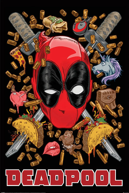 Deadpool Chimichanga Maxi Poster