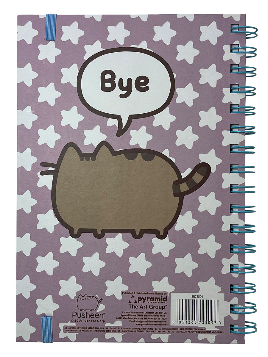 Pusheen Pusheen Says Hi A5 Wiro Notebook