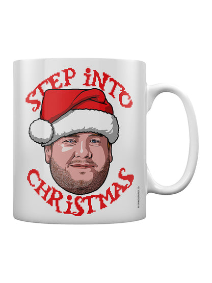 Step Into Christmas Funny Mug