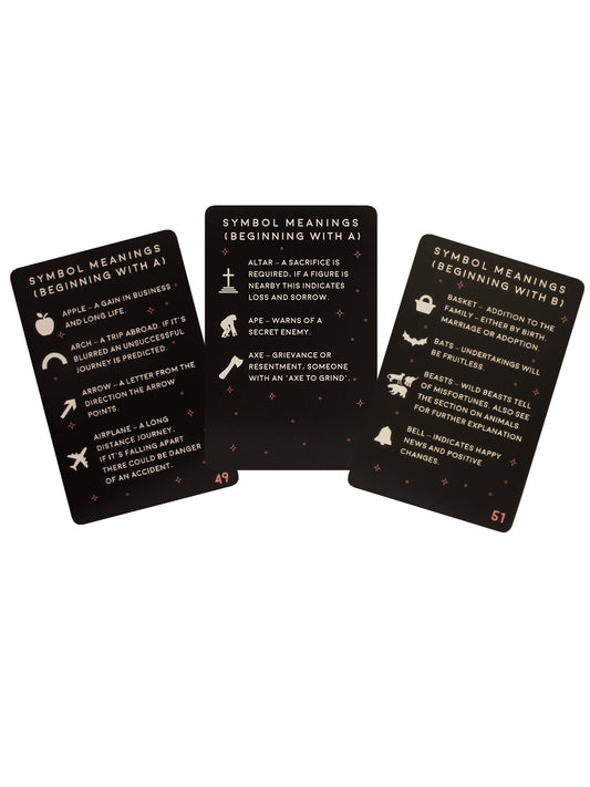 Tea Leaf Reading Cards