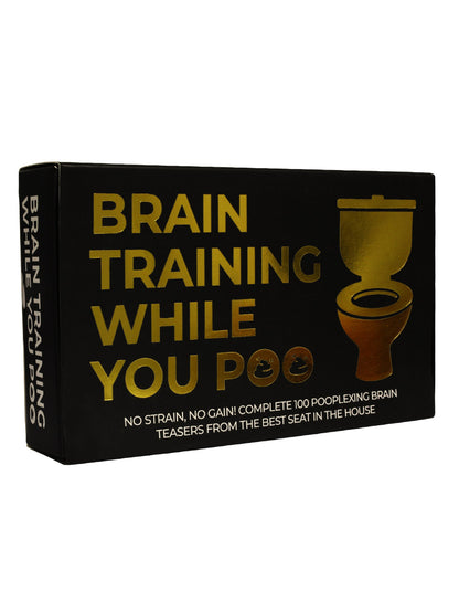 Brain Training While You Poo Cards