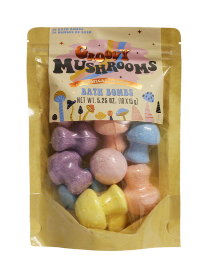 Groovy Mushroom Bath Bombs