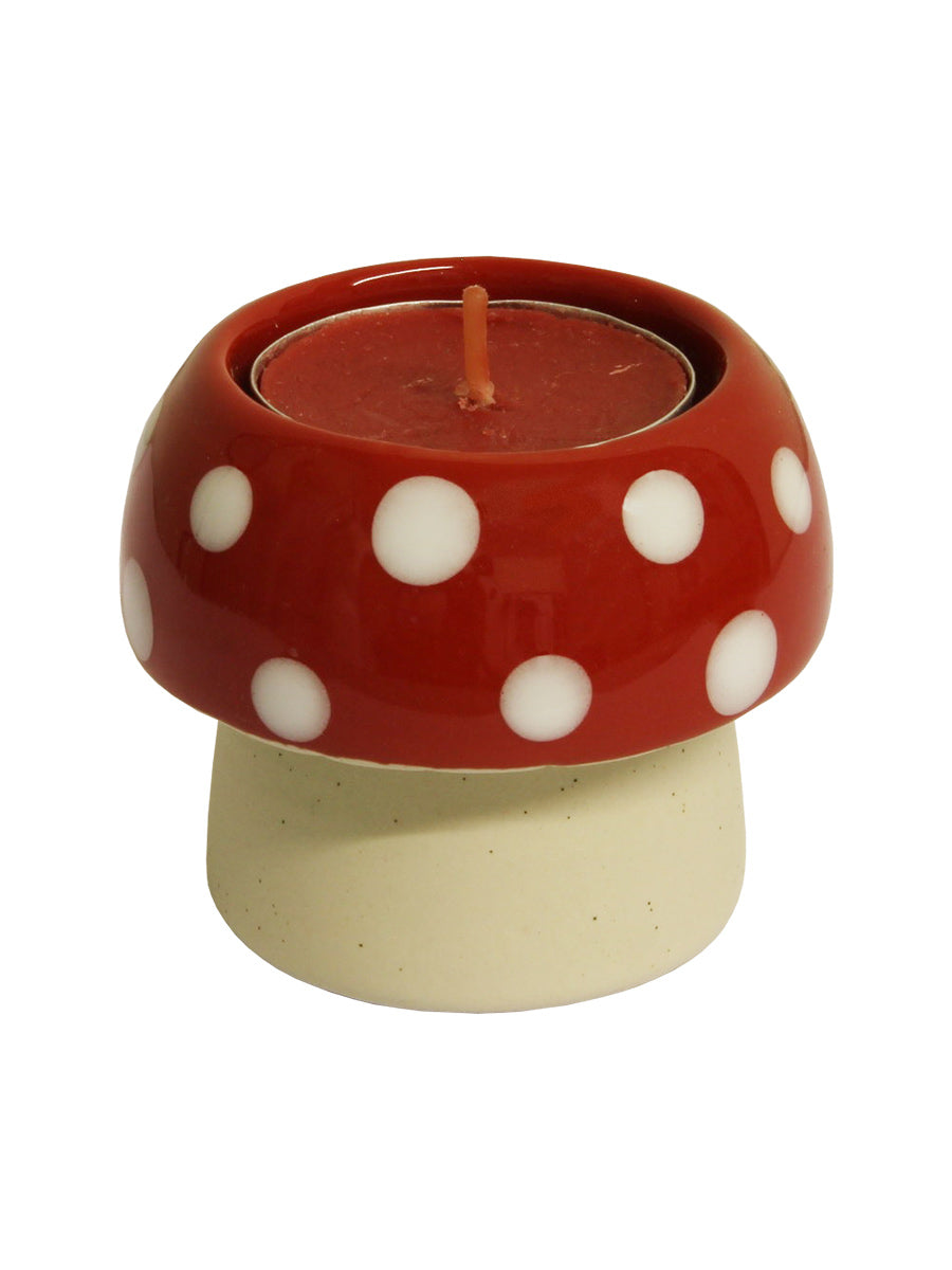 Mushroom Tea Light Holder