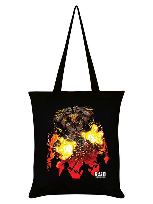 RAID: Shadow Legends Demon Lord Dark Nova Black Tote Bag