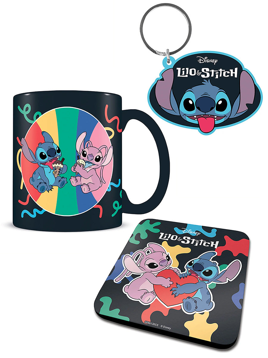 Lilo & Stitch (You're My Fave) Mug, Coaster & Keychain Gift Set