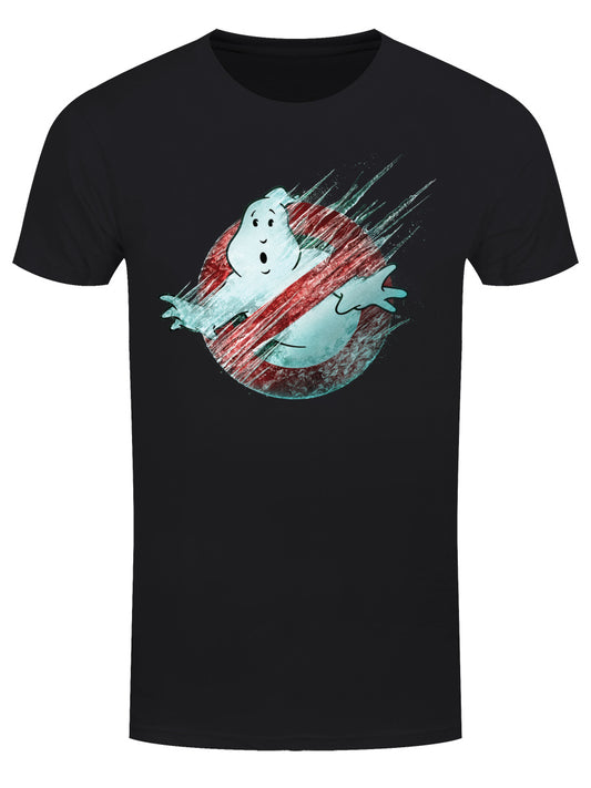 Ghostbusters Frozen Empire Logo Men's Black T-Shirt