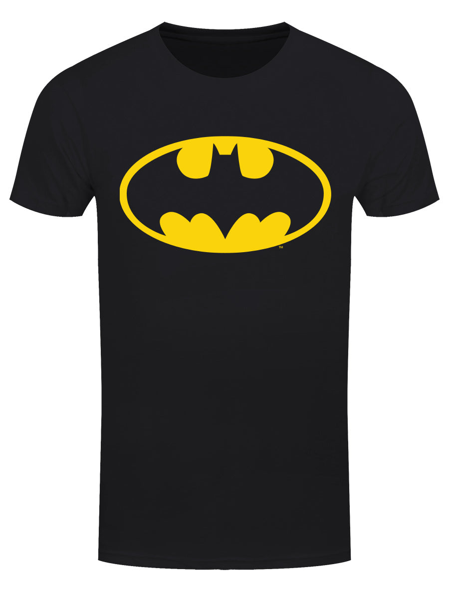 Batman Logo Men's Black T-Shirt