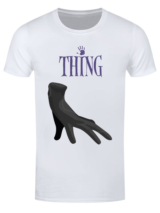 Wednesday The Thing Men's White T-Shirt