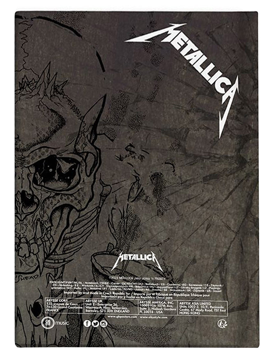 Metallica Skulls Notebook