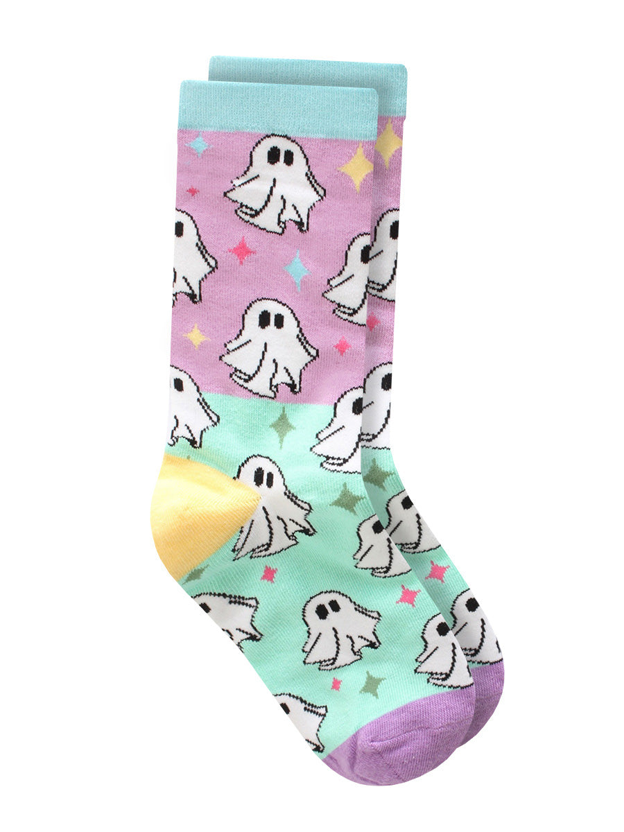 Twisted Soles x Galaxy Ghouls Novelty Adult Socks (1 Pair) Size UK 3-7