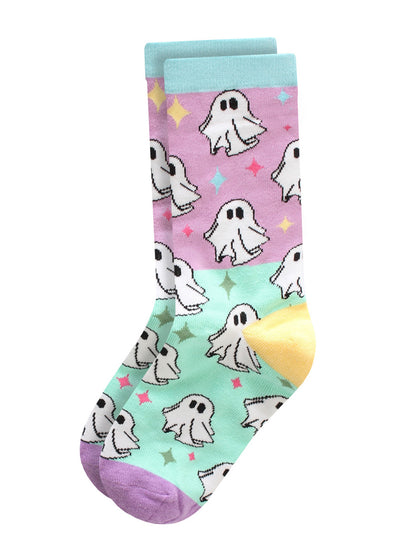 Twisted Soles x Galaxy Ghouls Novelty Adult Socks (1 Pair) Size UK 3-7