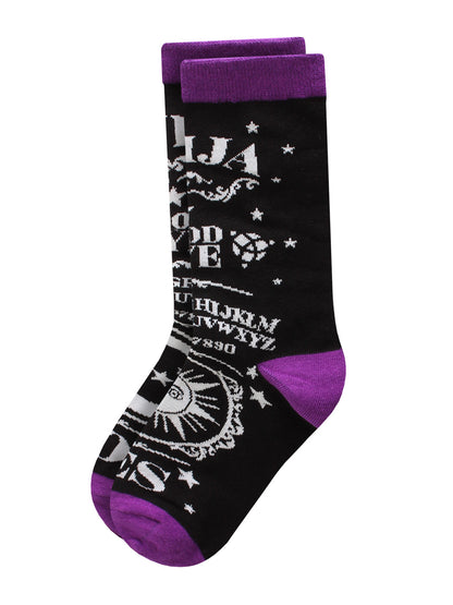 Twisted Soles Ouija Novelty Adult Socks (1 Pair) Size UK 3-7