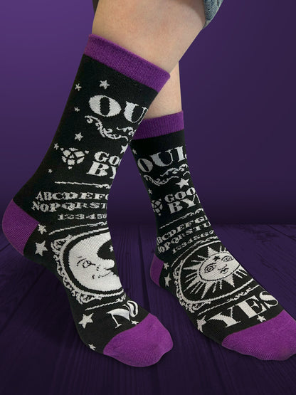 Twisted Soles Ouija Adult Socks (1 Pair) Size UK 3-7