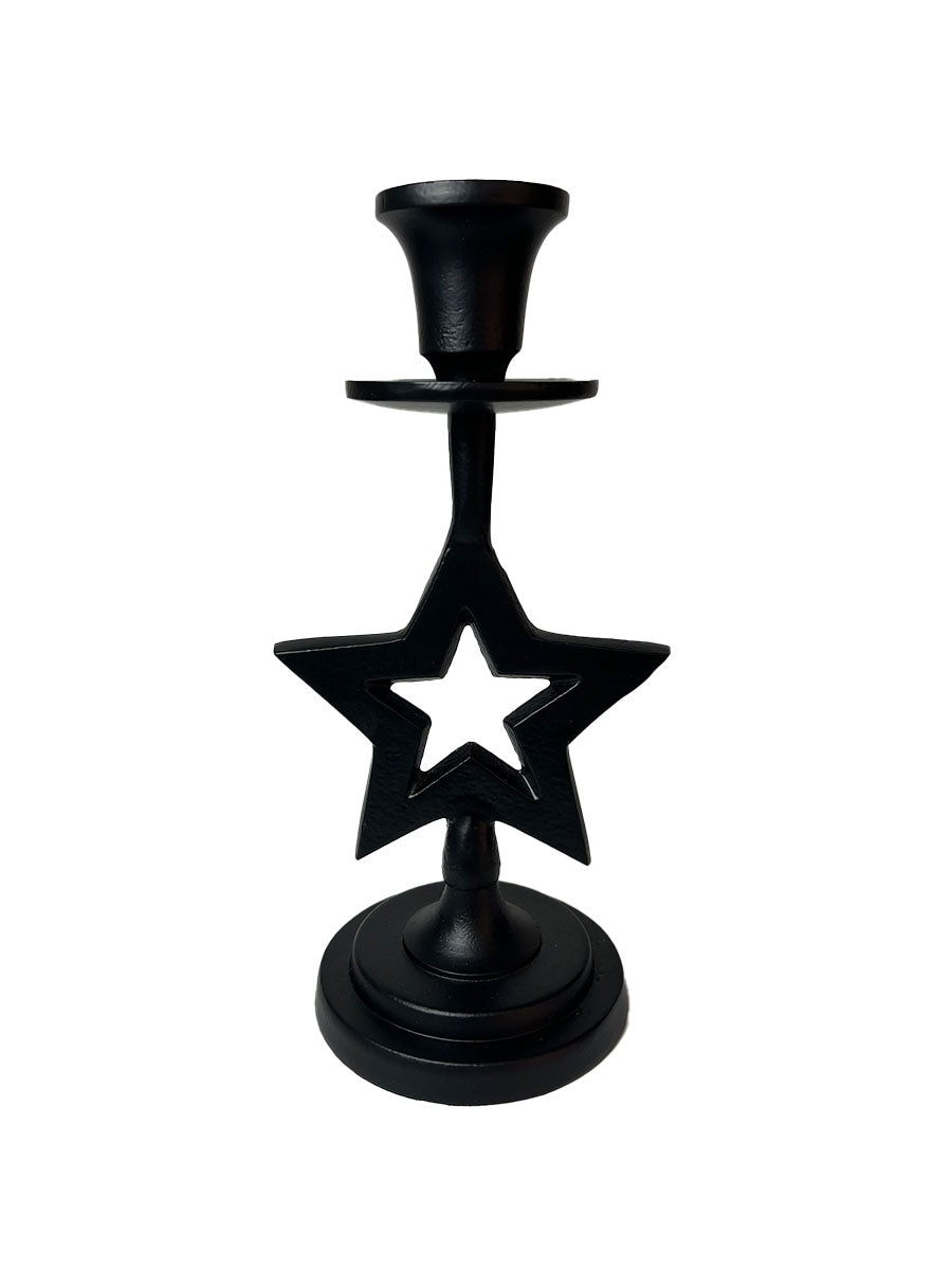 Black Star Candle Stand