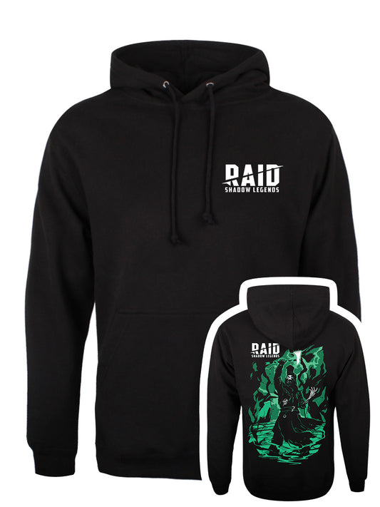 RAID: Shadow Legends Deathknight Silhouette Black Pullover Hoodie