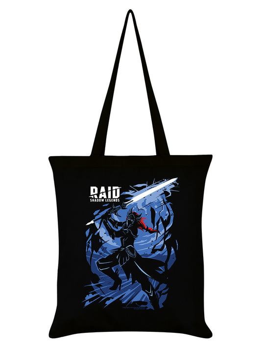 RAID: Shadow Legends Arbiter Silhouette Black Tote Bag