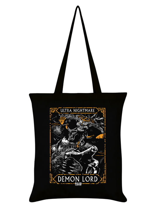 RAID: Shadow Legends Demon Lord Ultra Nightmare Black Tote Bag