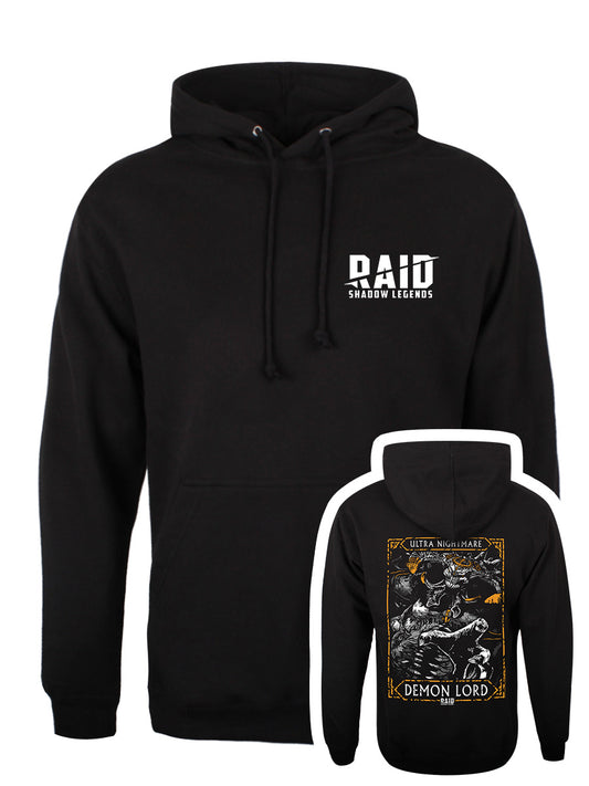 RAID: Shadow Legends Demon Lord Ultra Nightmare Black Pullover Hoodie