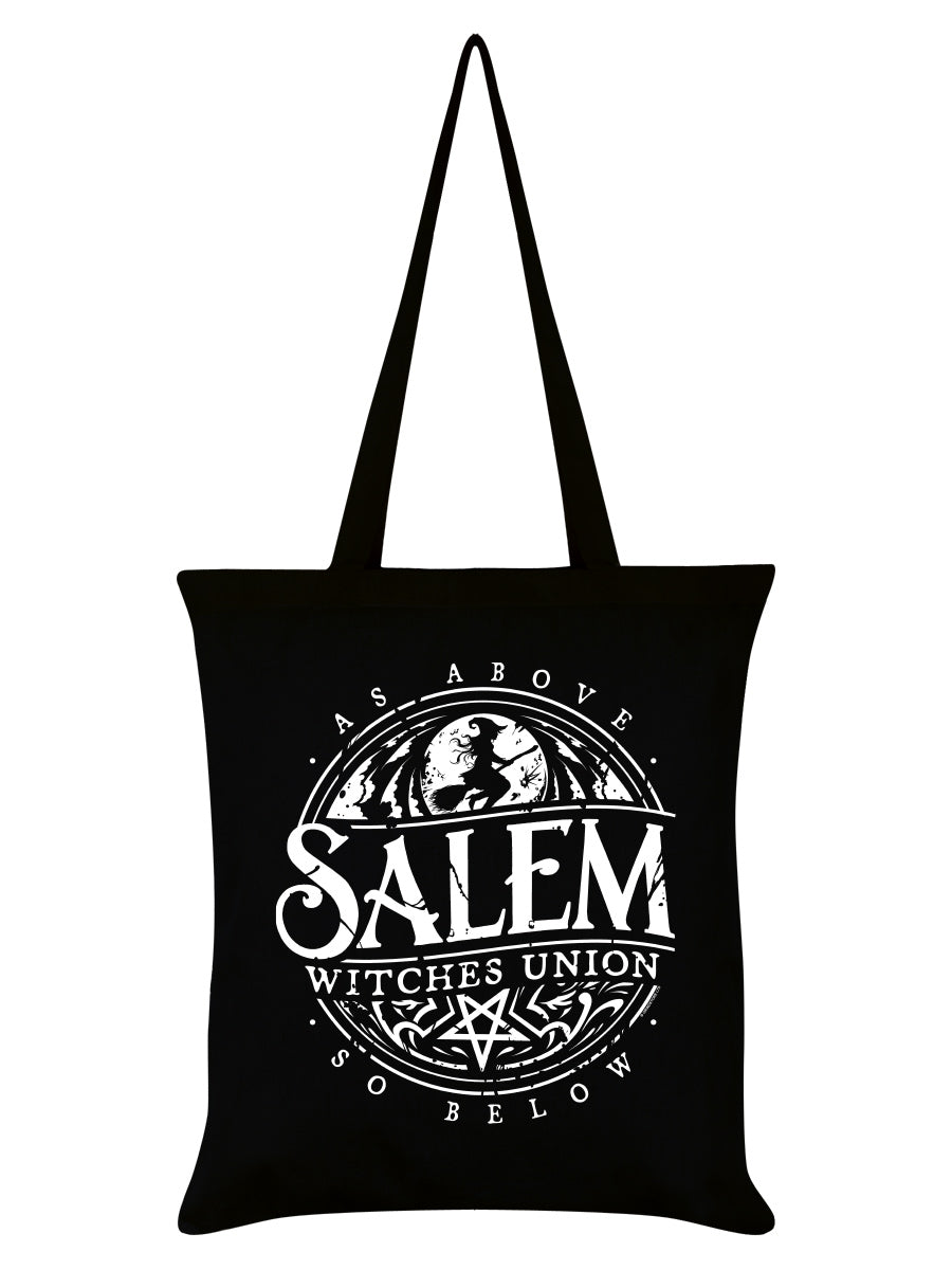 Salem Witches Union Black Tote Bag