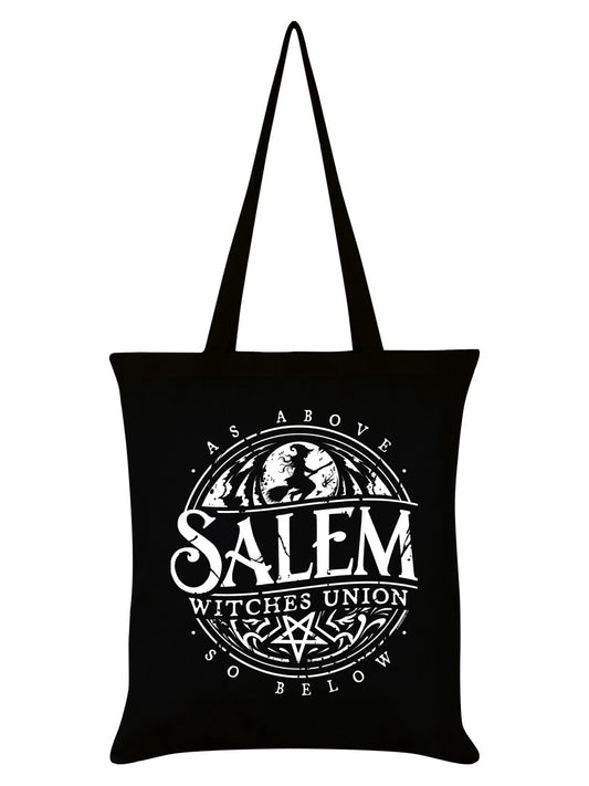 Salem Witches Union Black Tote Bag