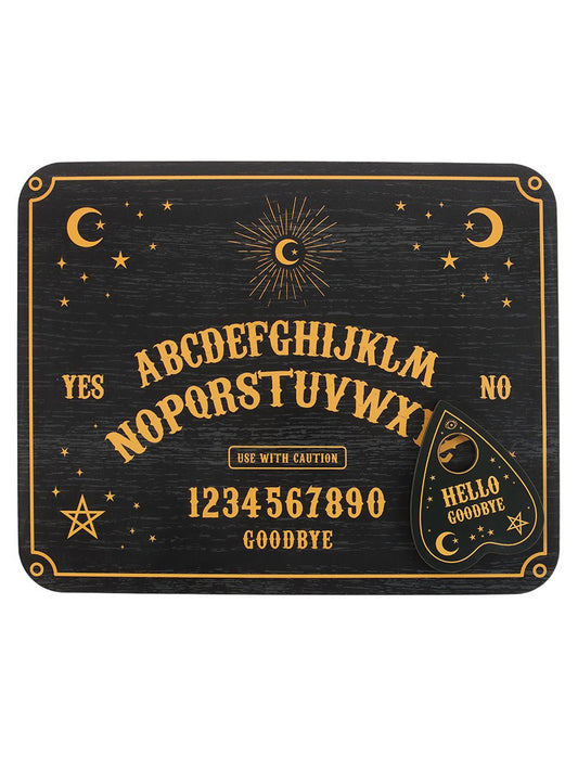 Black Talking Board with Planchette