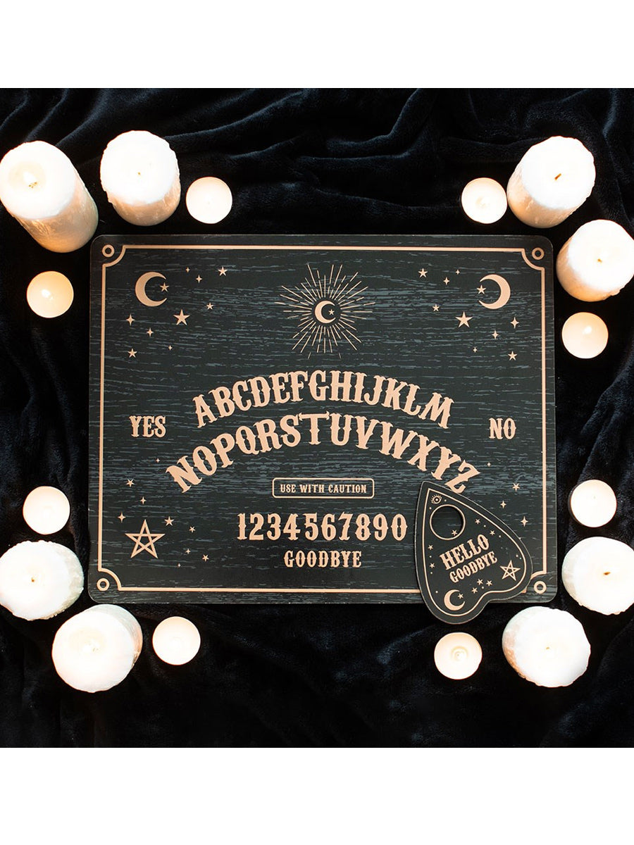 Black Talking Board with Planchette