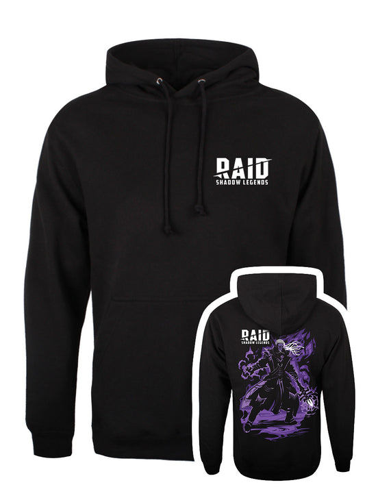 RAID: Shadow Legends Kael Silhouette Black Pullover Hoodie