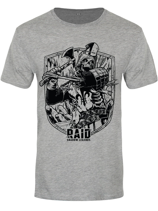 RAID: Shadow Legends Deathknight Outline Grey T-Shirt