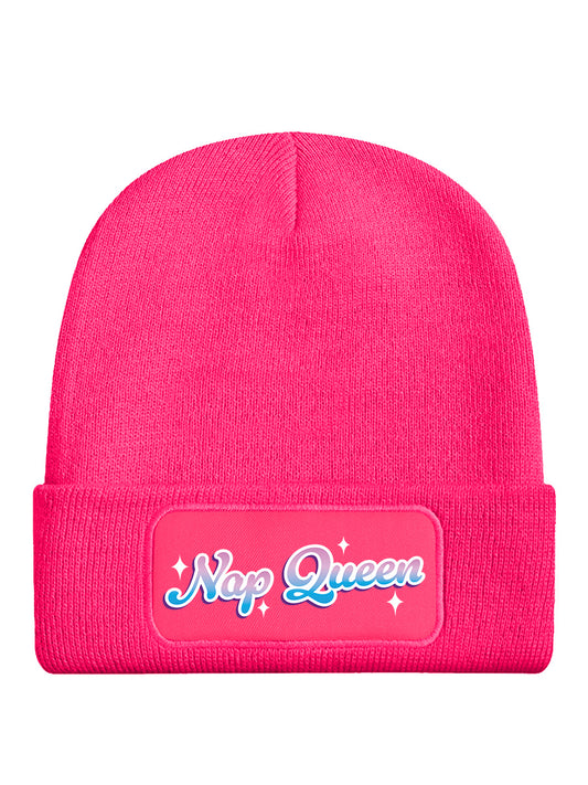 Nap Queen Pink Beanie