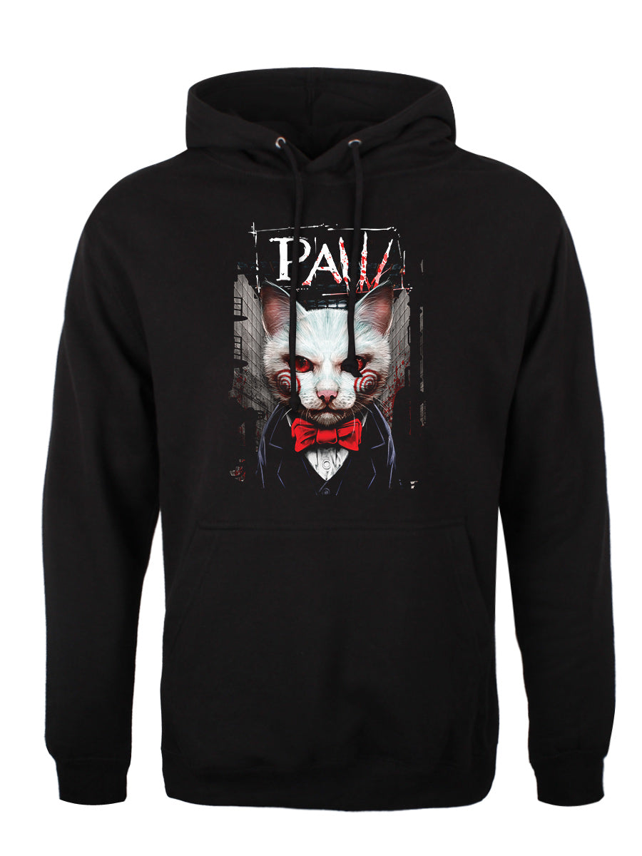 Horror Paw Men's Black Pullover Hoodie