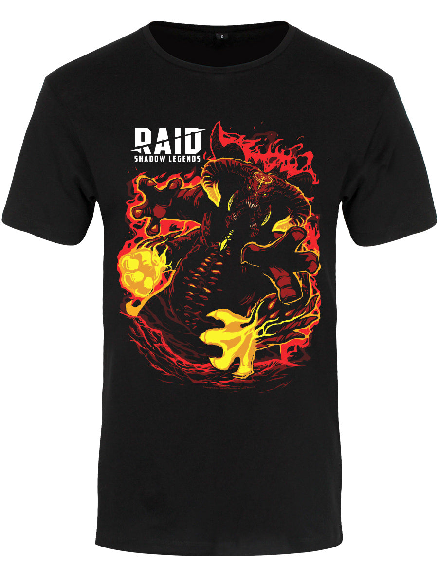 RAID: Shadow Legends Demon Lord Silhouette Black T-Shirt