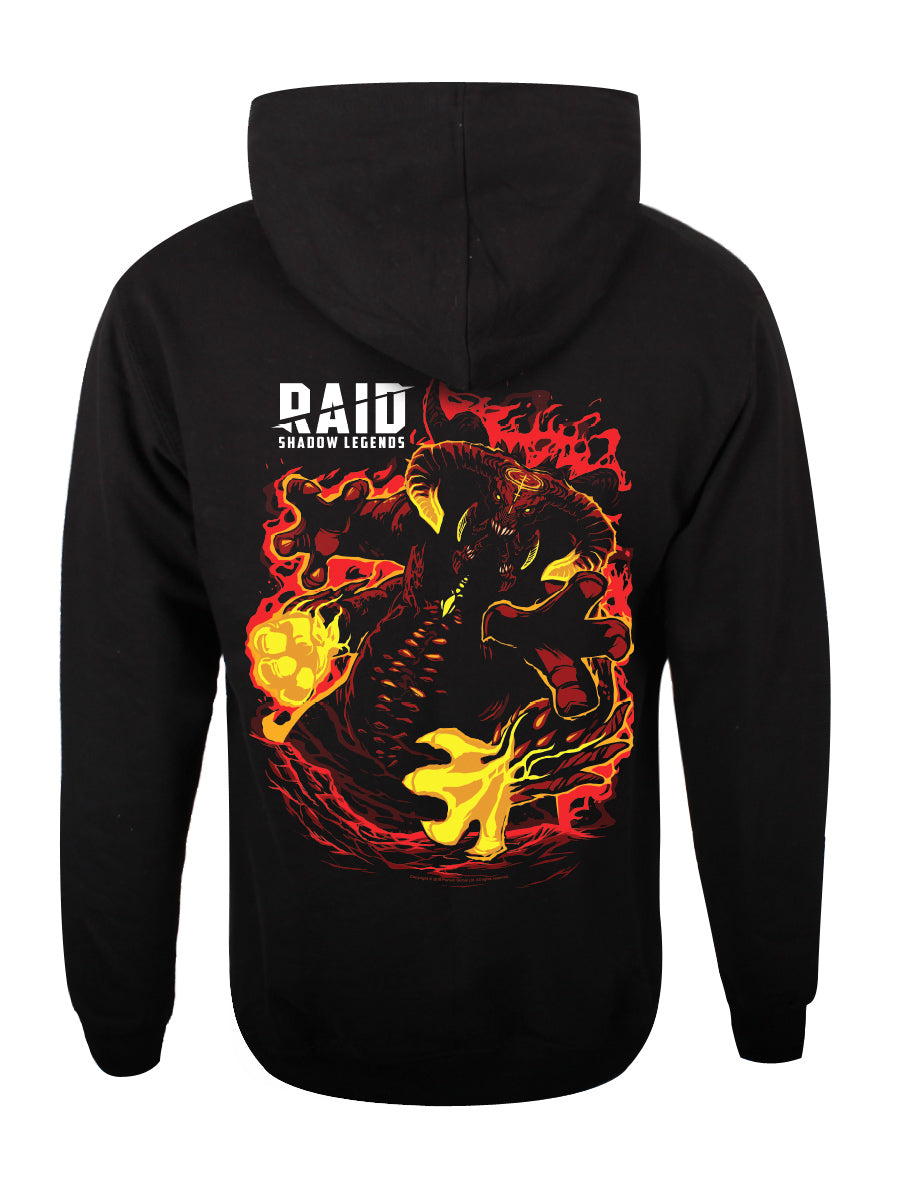 RAID: Shadow Legends Demon Lord Silhouette Black Pullover Hoodie